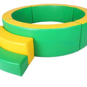 Circular Soft Gym Linking Ball Pool wt Stair (5/set) XWSP2101